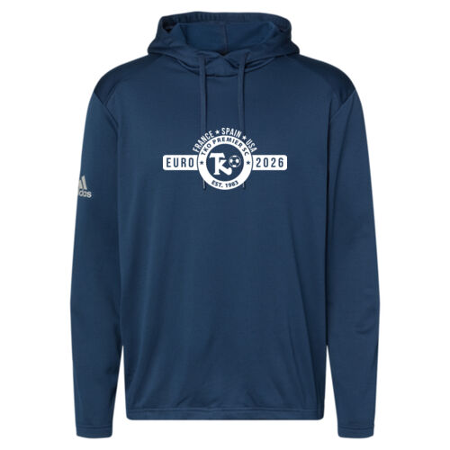 Adidas Men's Textured Mixed Media Midweight Hoodie Thumbnail
